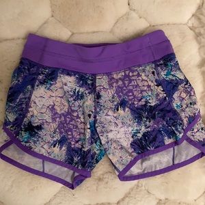 Multicolored athletic shorts!